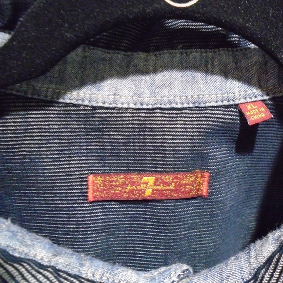 7 For All Mankind | Corduroy Button Down - Picture 3 of 4